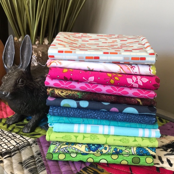 Other - Quilting Cotton FQ Bundle 3yards total